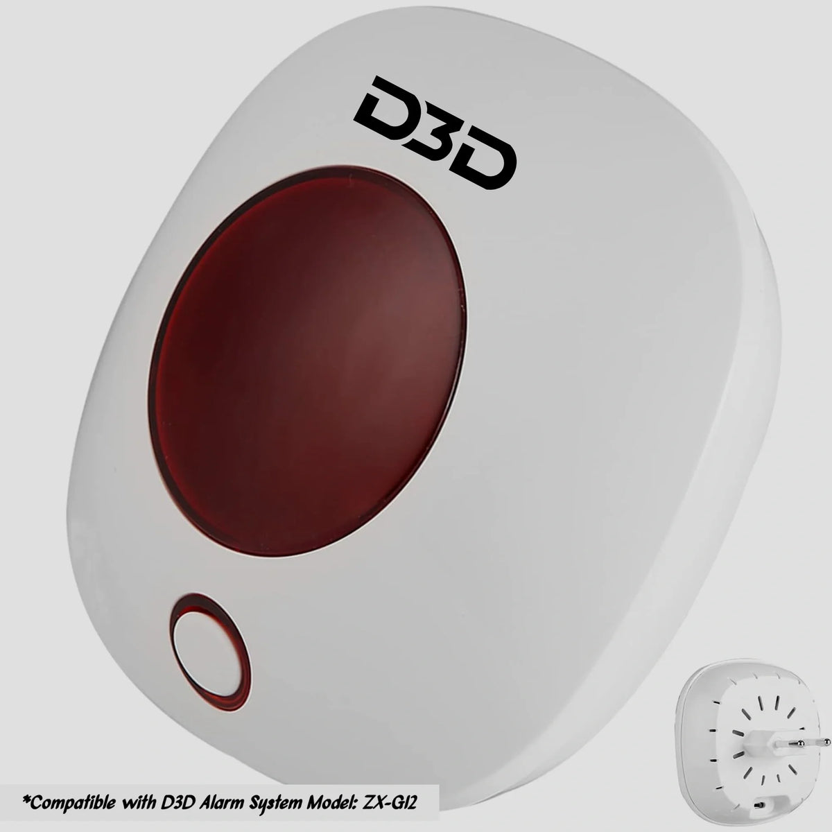 D3D 433MHz RF wireless security strobe siren for enhanced home intrusion protection