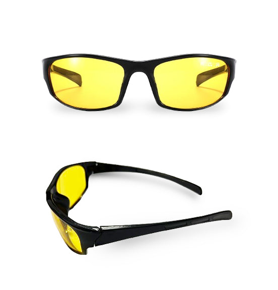 ROZIOR fit-over prescription night driving glasses designed to comfortably fit over eyeglasses