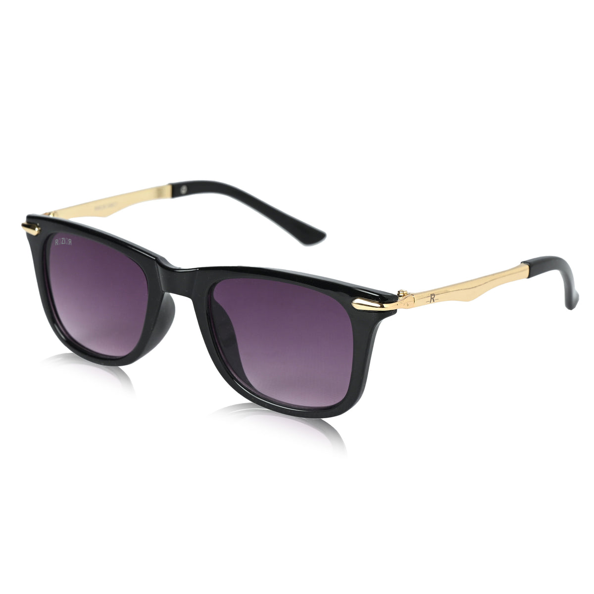 ROZIOR kids sunglasses for boys and girls aged 4 to 12 years with UV protection front view