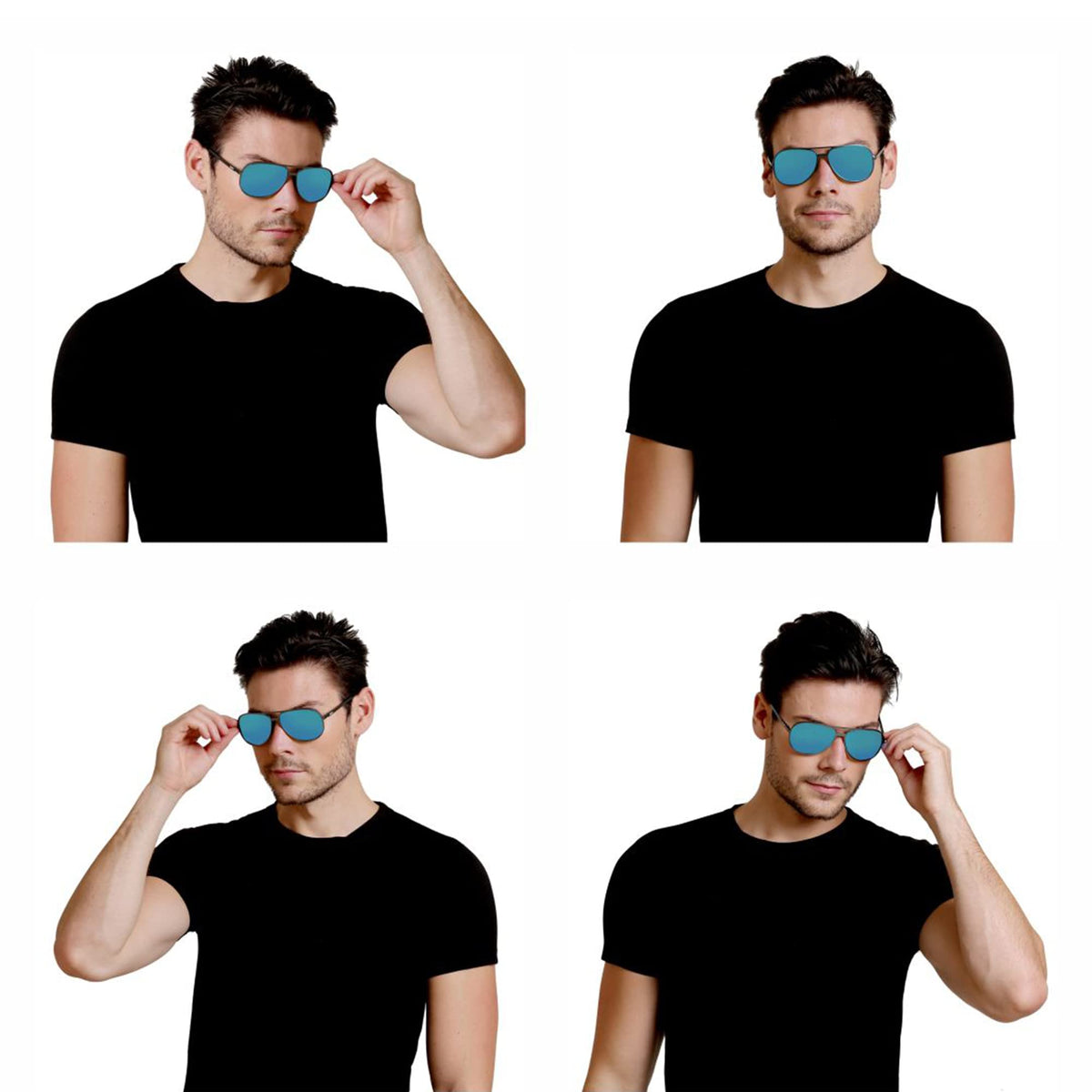 Lightweight ROZIOR polarized UV protection sunglasses for comfortable everyday wear