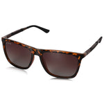 ROZIOR® Men & Women Polarized Sunglasses | Tortoise Frame | Gloss Tea Lens | UV400 Protection | Medium | Pack of 1