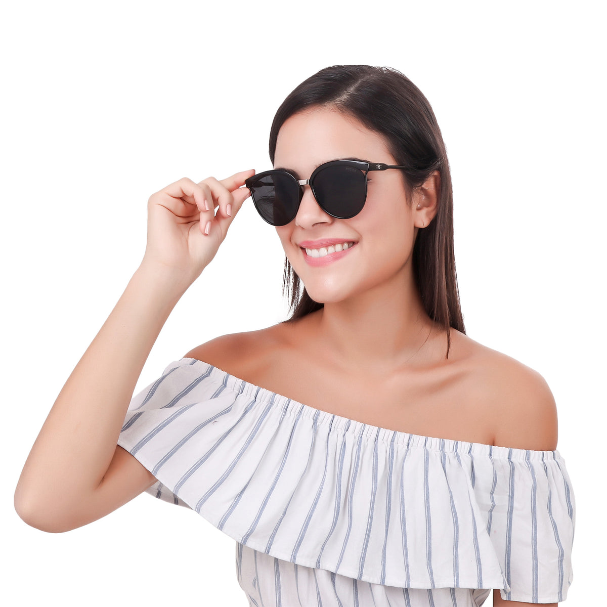 ROZIOR fashionable cat eye sunglasses for women with UV400 protection for everyday outdoor wear