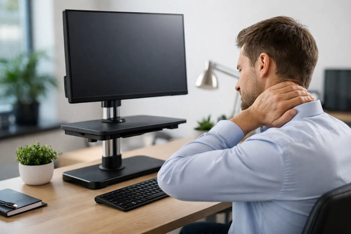 A Monitor Stand for Neck Pain That Works