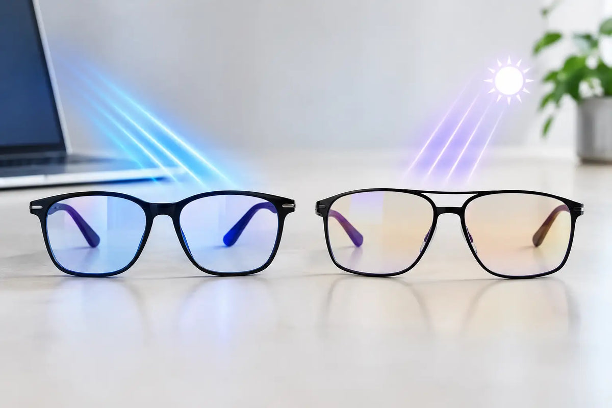Blue Light Versus UV Glasses: What’s Different?