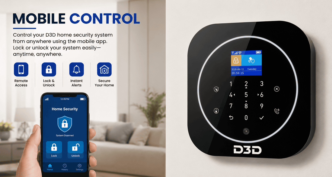 Best Wireless Home Security Alarm System in India (2026): D3D ZX-G12 Buying Guide