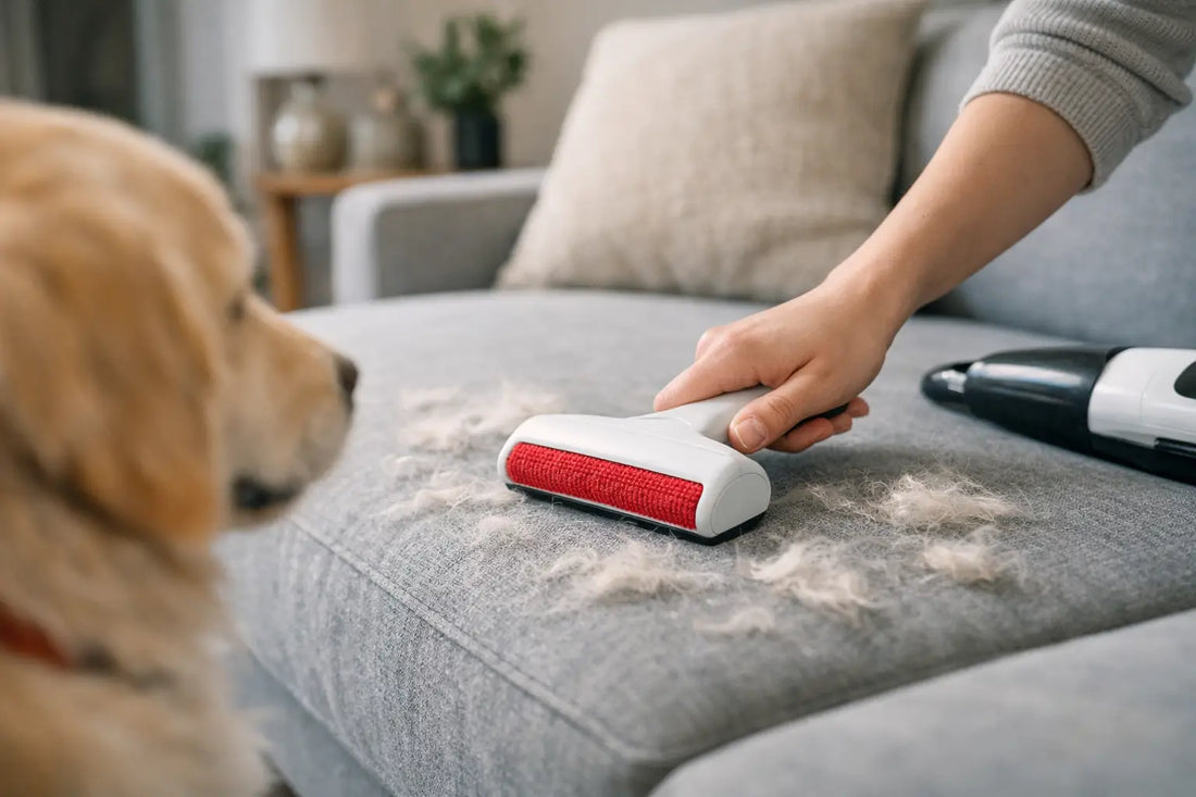 How to Remove Pet Hair From Furniture Fast