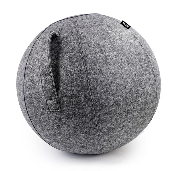 TechoFit Protective Fabric Yoga & Fitness Ball Cover 65cm Exercise Ball Cover- Grey