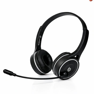 BigPassport Pro-Air BP30 Bluetooth Wireless Headset with Noise Cancelling Mic - Black