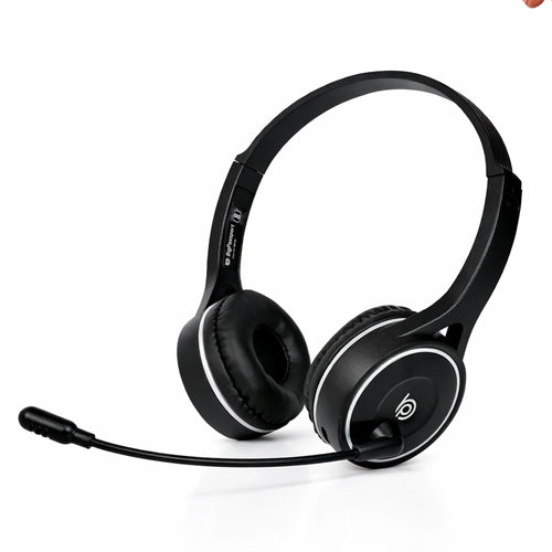 BigPassport Pro-Air BP30 Bluetooth Wireless Headset with Noise Cancelling Mic - Black