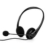 BigPassport Pro-Tech 491 USB Wired Headset with Noise Cancelling Mic - Black