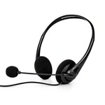 BigPassport Pro-Tech 491 USB Wired Headset with Noise Cancelling Mic - Black