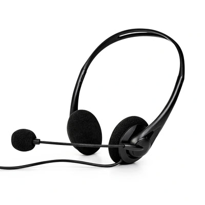 BigPassport Pro-Tech 491 USB Wired Headset with Noise Cancelling Mic - Black