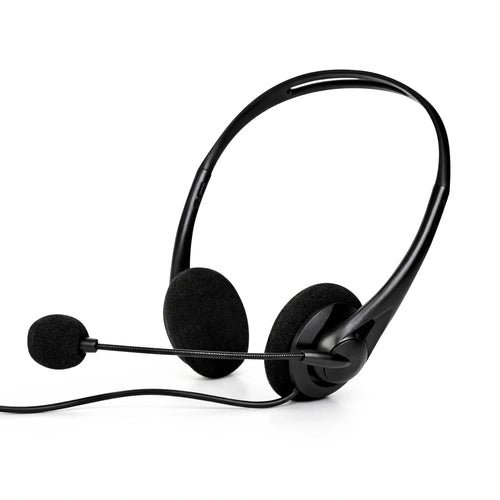 BigPassport Pro-Tech 491 USB Wired Headset with Noise Cancelling Mic - Black