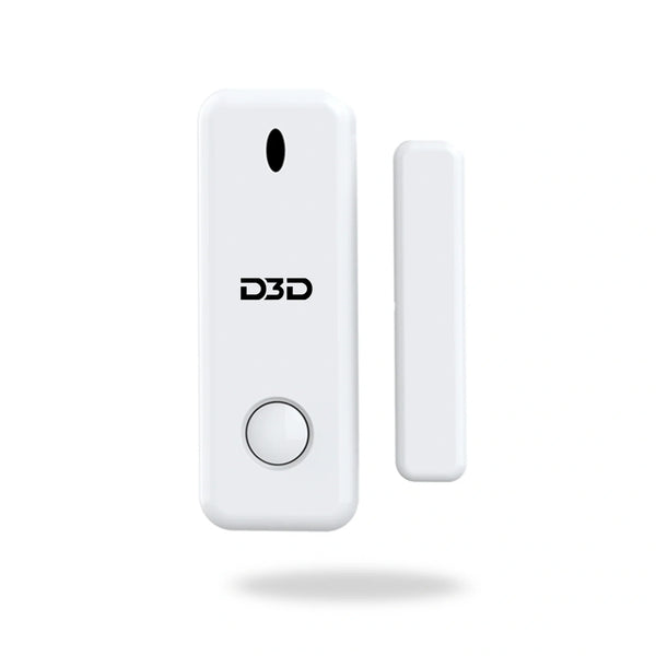D3D Wireless Door & Window Sensor | 433MHz RF Magnetic Contact Sensor for ZX-G12 Home Security Alarm System