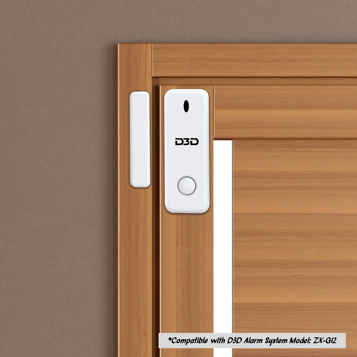 D3D 433MHz RF door sensor designed for ZX-G12 wireless home security alarm systems