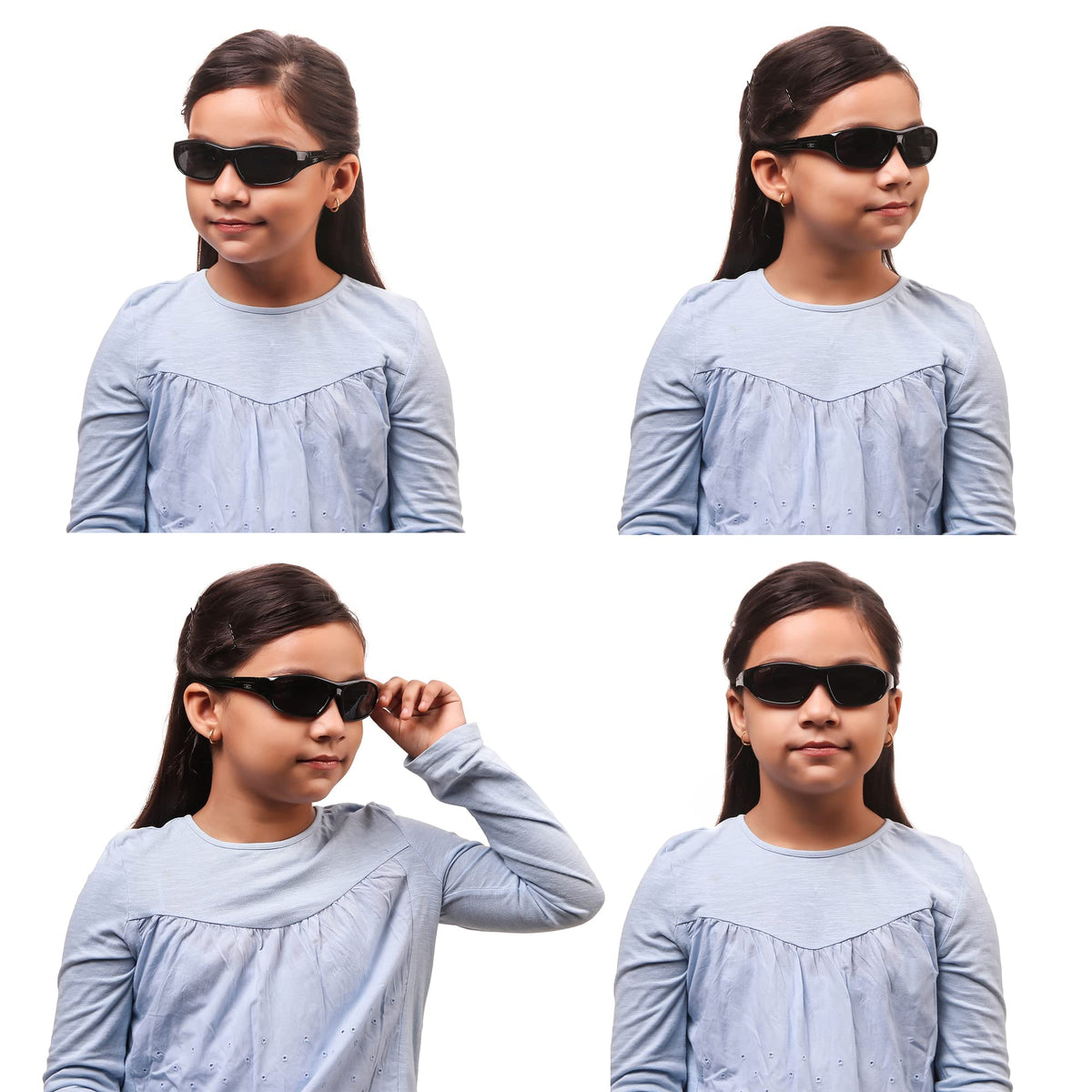 Stylish ROZIOR kids UV400 sunglasses for boys and girls ideal for outdoor play, travel, and everyday wear