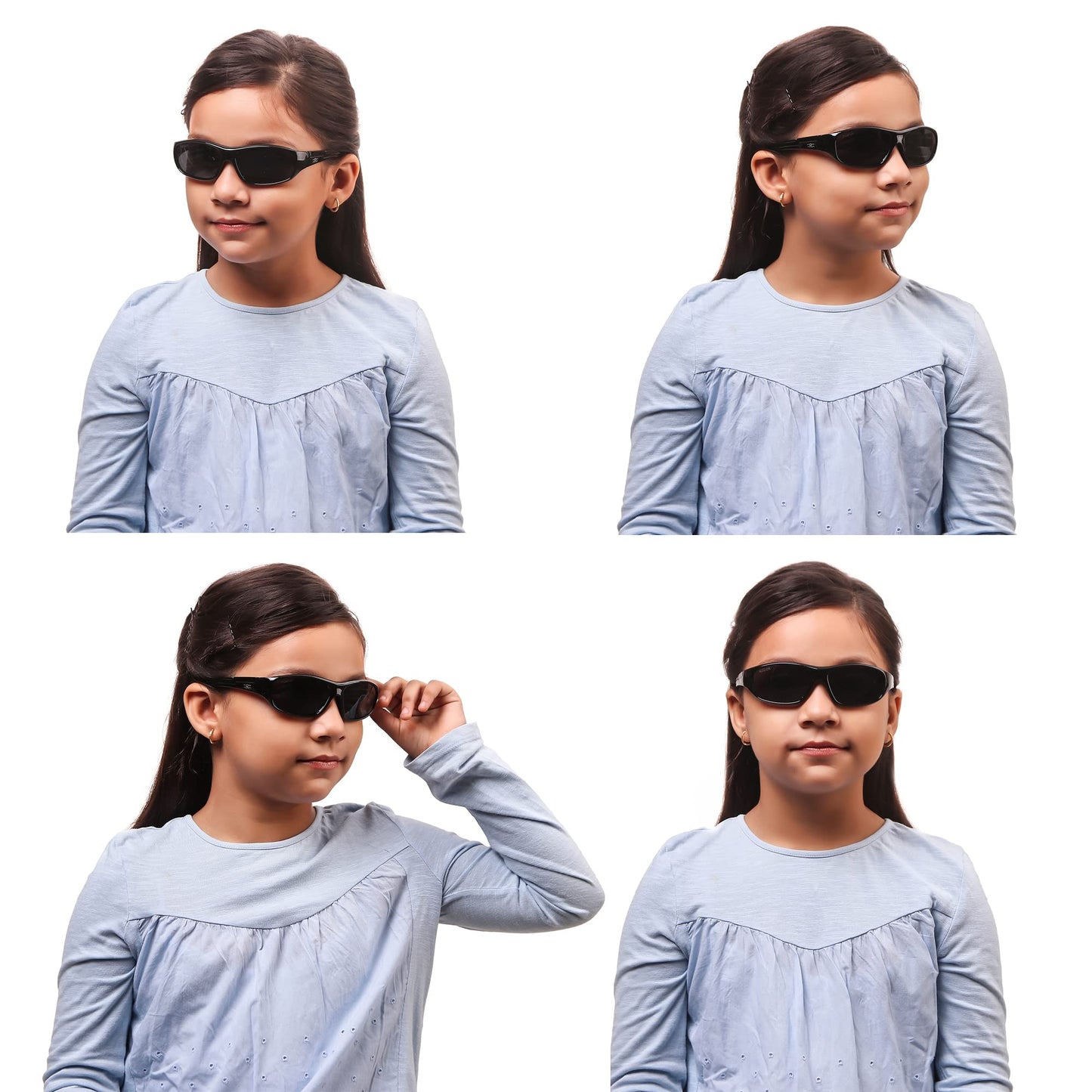 Stylish ROZIOR kids UV400 sunglasses for boys and girls ideal for outdoor play, travel, and everyday wear