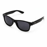 ROZIOR Kids Non-Polarized Sunglasses | Smoke Frame & Smoke Lens | UV400 Protection | Small Size | Black | Pack of 1