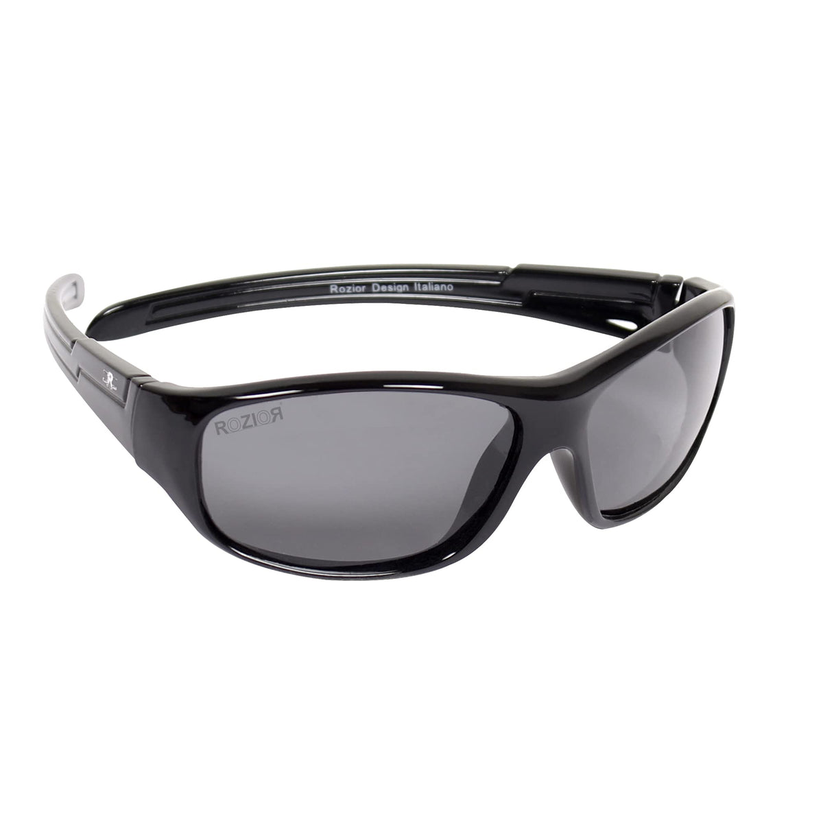 ROZIOR kids UV400 sunglasses for boys and girls front view with lightweight design for children aged 4 to 12