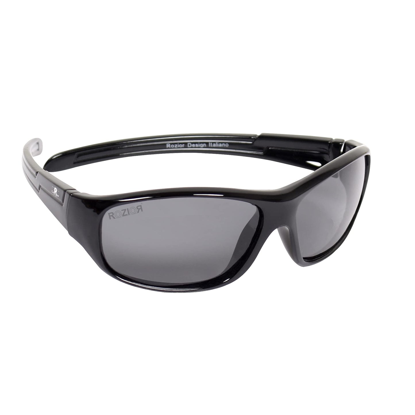 ROZIOR kids UV400 sunglasses for boys and girls front view with lightweight design for children aged 4 to 12