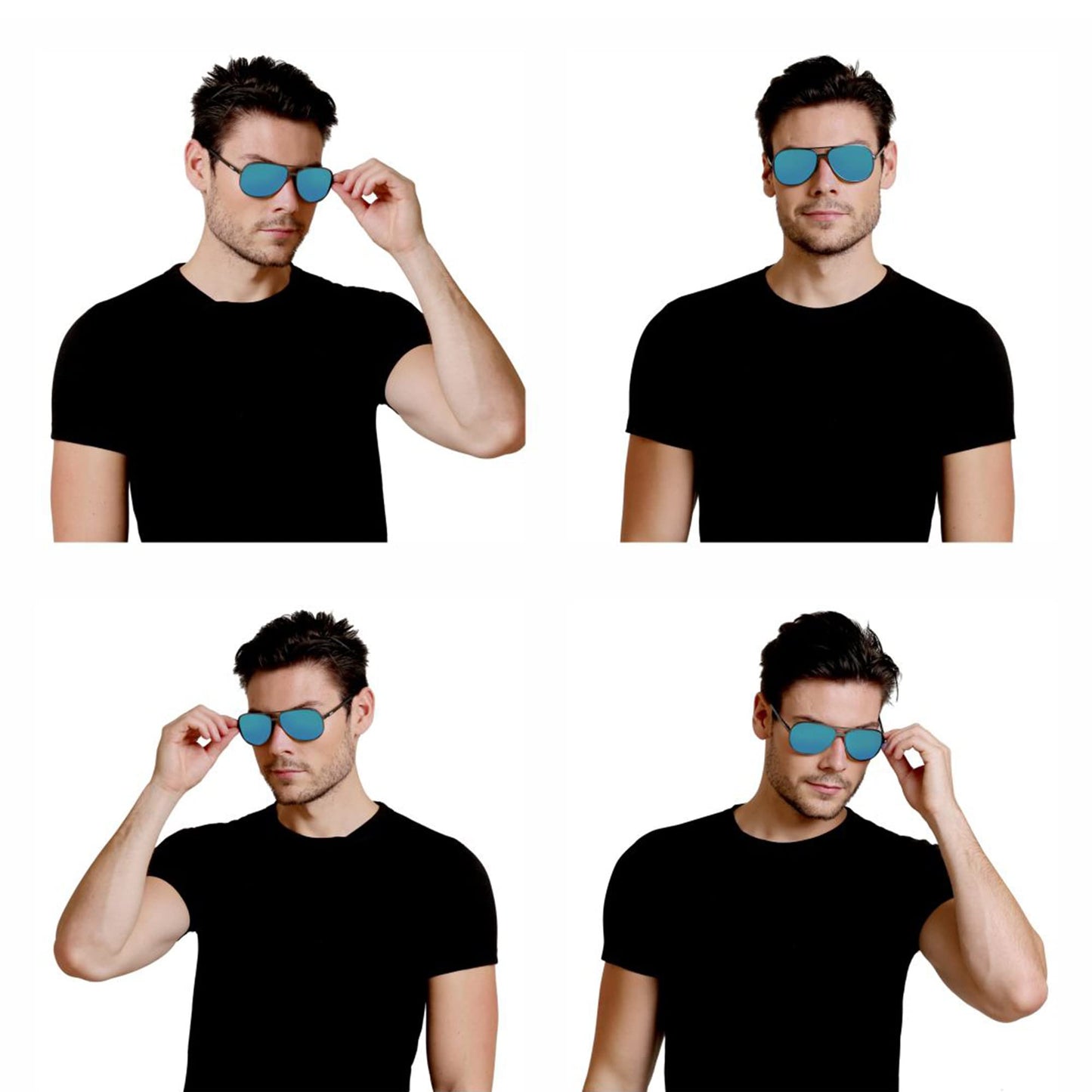Lightweight ROZIOR polarized UV protection sunglasses for comfortable everyday wear