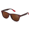 ROZIOR® Men & Women Polarized Sunglasses | Brown Frame | Brown Lens | UV400 Protection | Medium | Pack of 1