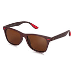 ROZIOR® Men & Women Polarized Sunglasses | Brown Frame | Brown Lens | UV400 Protection | Medium | Pack of 1