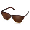 ROZIOR® Round UV Protection Sunglasses for Men & Women | Brown Lens | Brown Frame