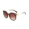 ROZIOR® Men & Women Round UV400 Sunglasses | Tortoise Frame | Brown Lens | Model RWU2129C28 | Pack of 1