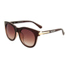 ROZIOR® Women's Cat Eye UV400 Sunglasses | Brown Frame | Brown Lens | Large | Model RWU2130C30 | Pack of 1